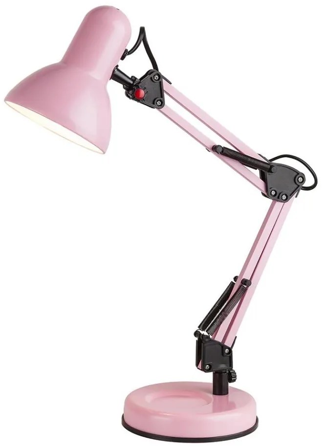 Brilagi - Lampada da tavolo ROMERO 1xE27/60W/230V rosa