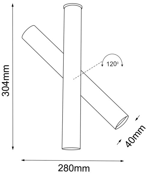 Shilo 2243 - Faretto YABU 1xGU10-MR11/15W/230V nero