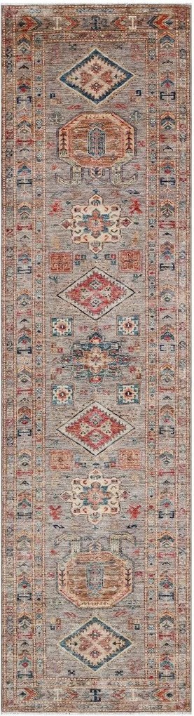 Kazak Tappeto 300x80 (Pakistan) Annodato A Mano