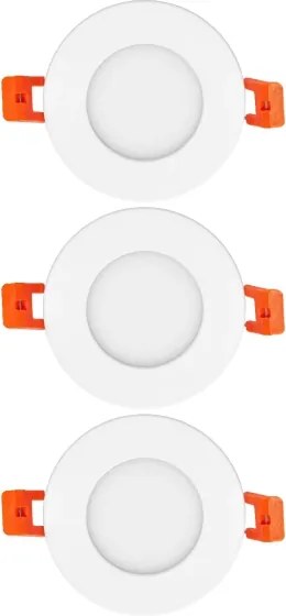 Osram - Set da 3 faretti LED da incasso SLIM 4,5W/230V