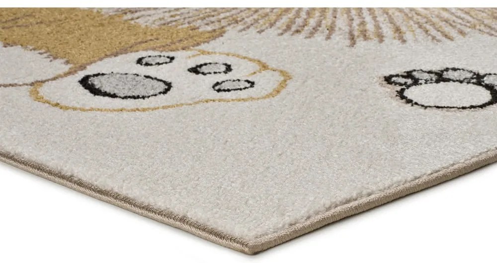 Tappeto per bambini crema 120x170 cm Beats - Universal