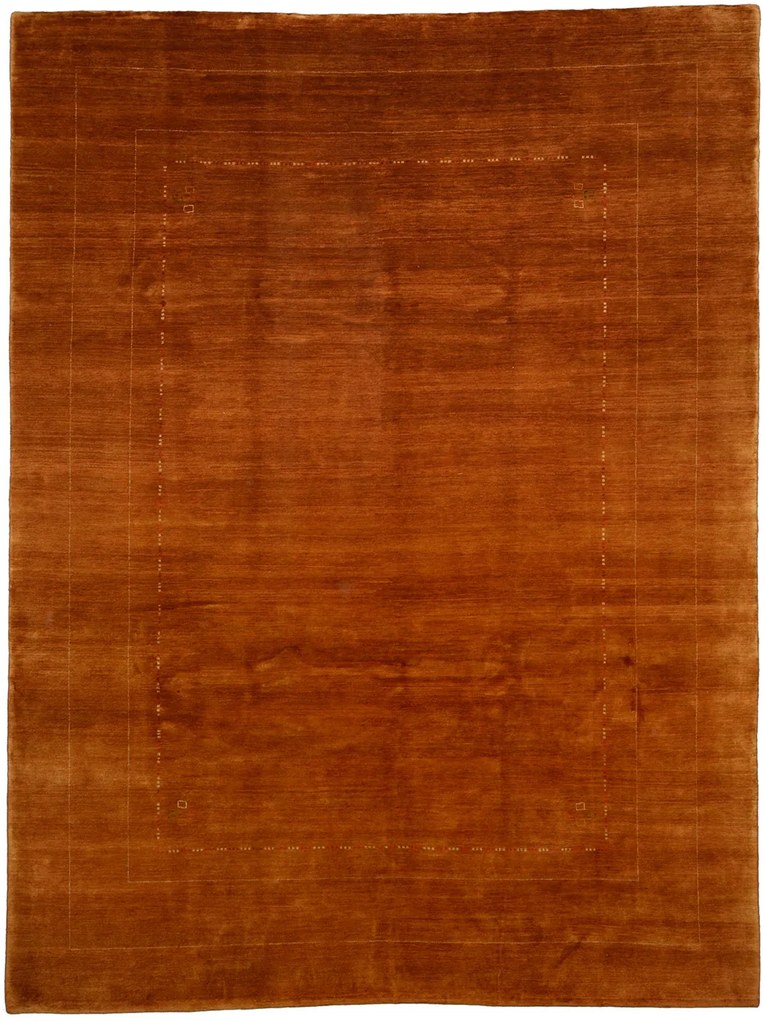 Loribaft Tappeto 330 x 250 Marrone (Indian) Annodato A Mano