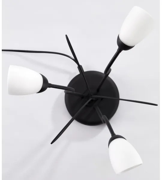 Jupiter 2065 - Lampada da tavolo GLORIOSA 3xG9/14W/230V nera