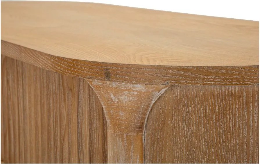 Tavolo consolle di colore naturale in abete massiccio 40x110 cm Gothenburg – Mauro Ferretti