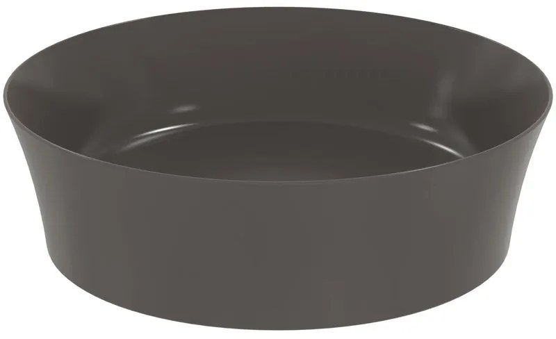 Lavabo da appoggio IDEAL STANDARD tondo in ceramica marrone piletta non inclusa