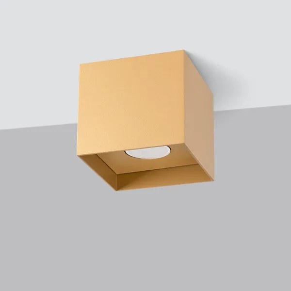 Sollux SL.1279 - Faretto HATI 1xGU10/10W/230V oro