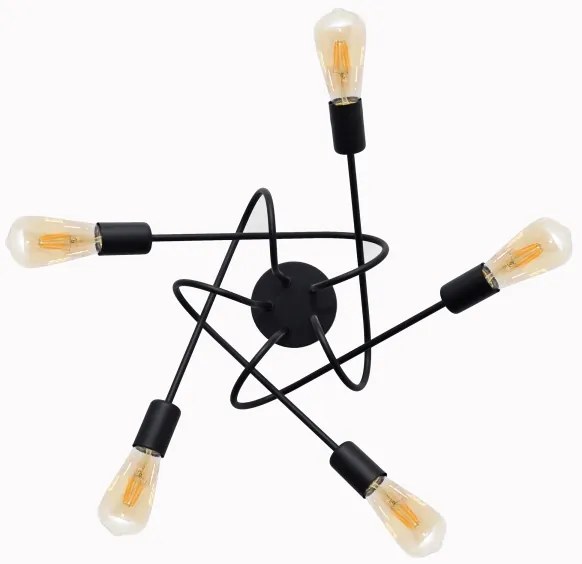 Plafoniera OXFORD 5xE27/15W/230V