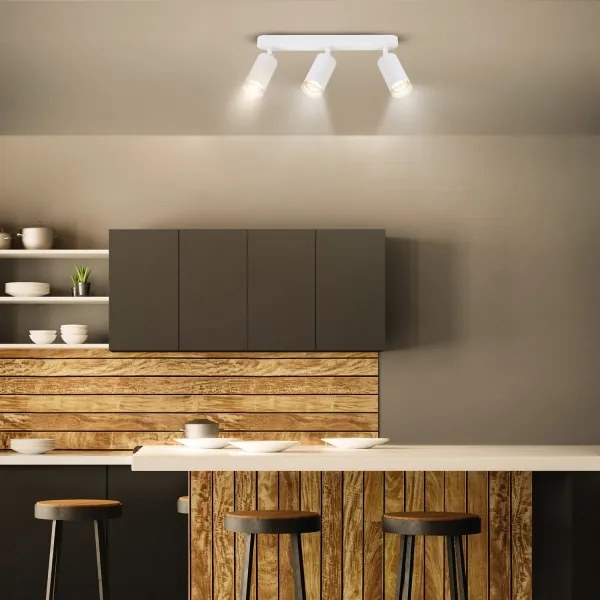 Brilagi - Luce Spot da bagno SELE 3xGU10/30W/230V IP44 bianco