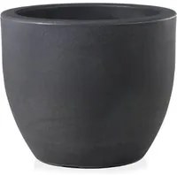 Vaso 40 cm in Resina Ares 40 Antracite