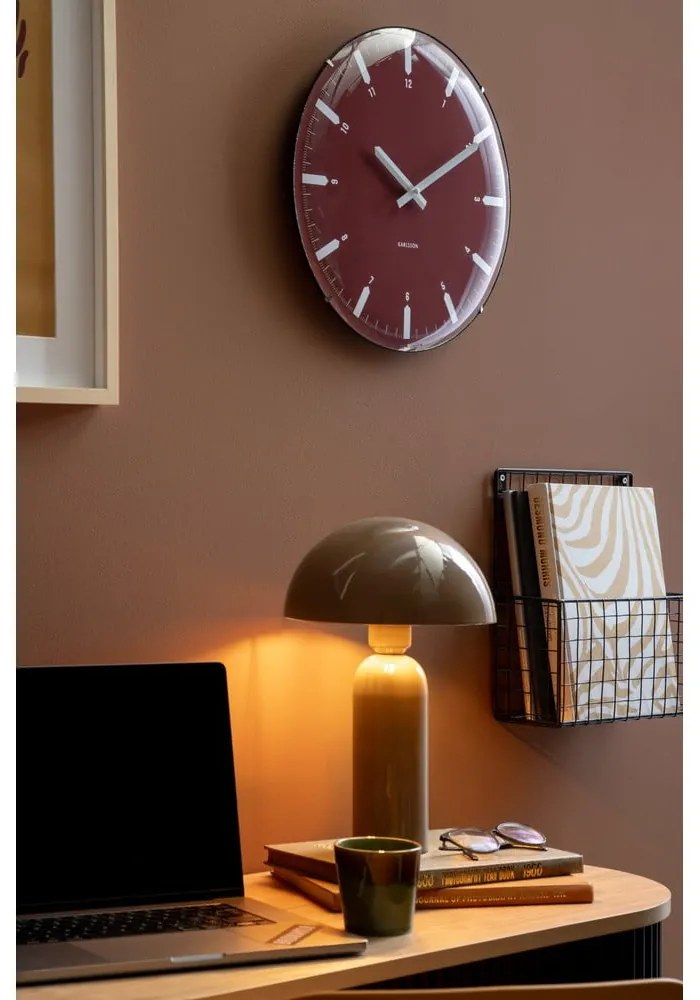 Lampada da tavolo marrone (altezza totale 35 cm) Aente – Leitmotiv