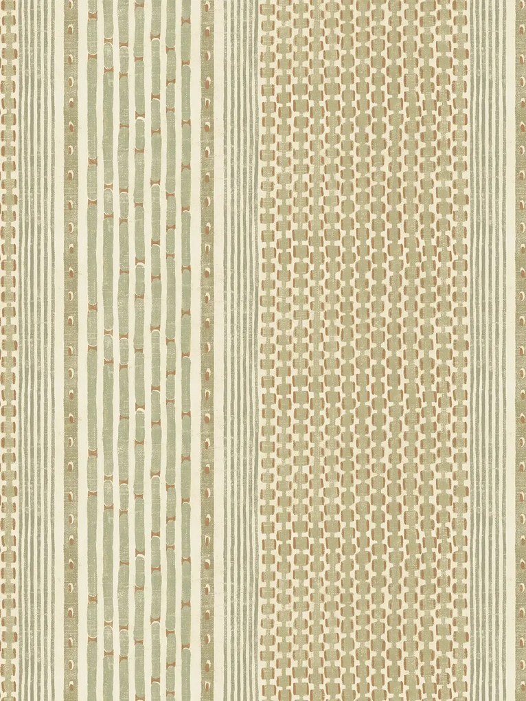Josephine Munsey Carta da parati Rita Stripe - Sage and Olive