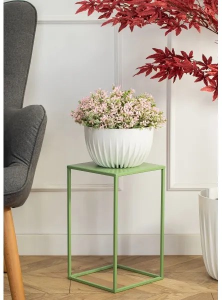 Portafiori 40x24 cm verde scuro