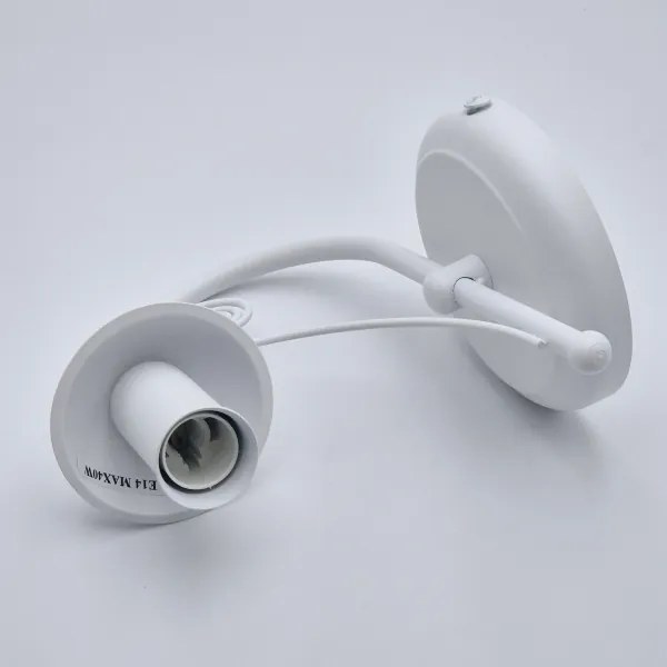 Applique DONATO 1xE14/40W/230V bianco