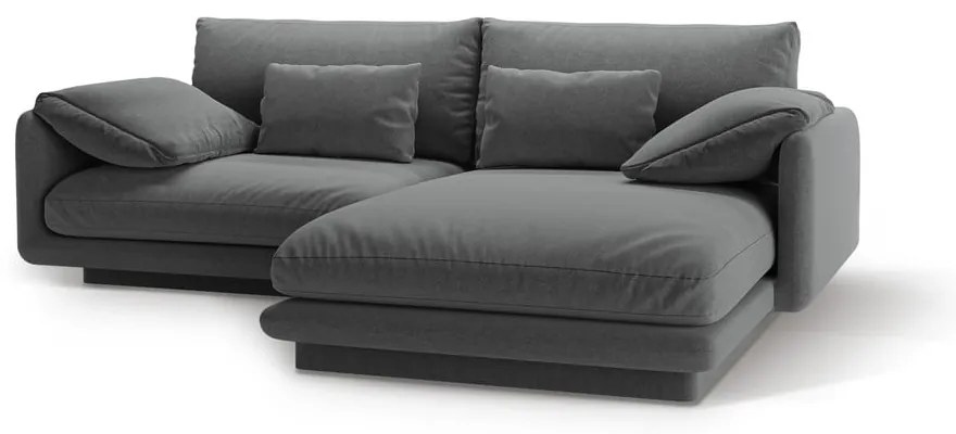 Divano angolare grigio scuro (angolo destro) Torino - Micadoni Home