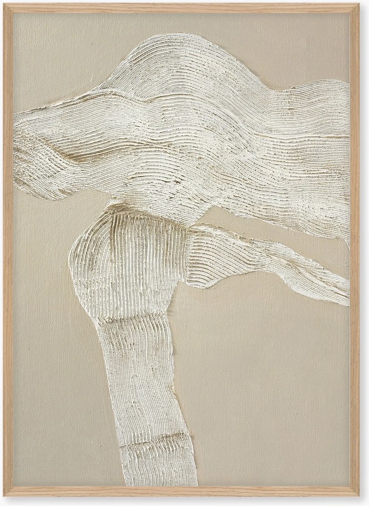 Quadro su tela incorniciato dipinto a mano Art Shape 1