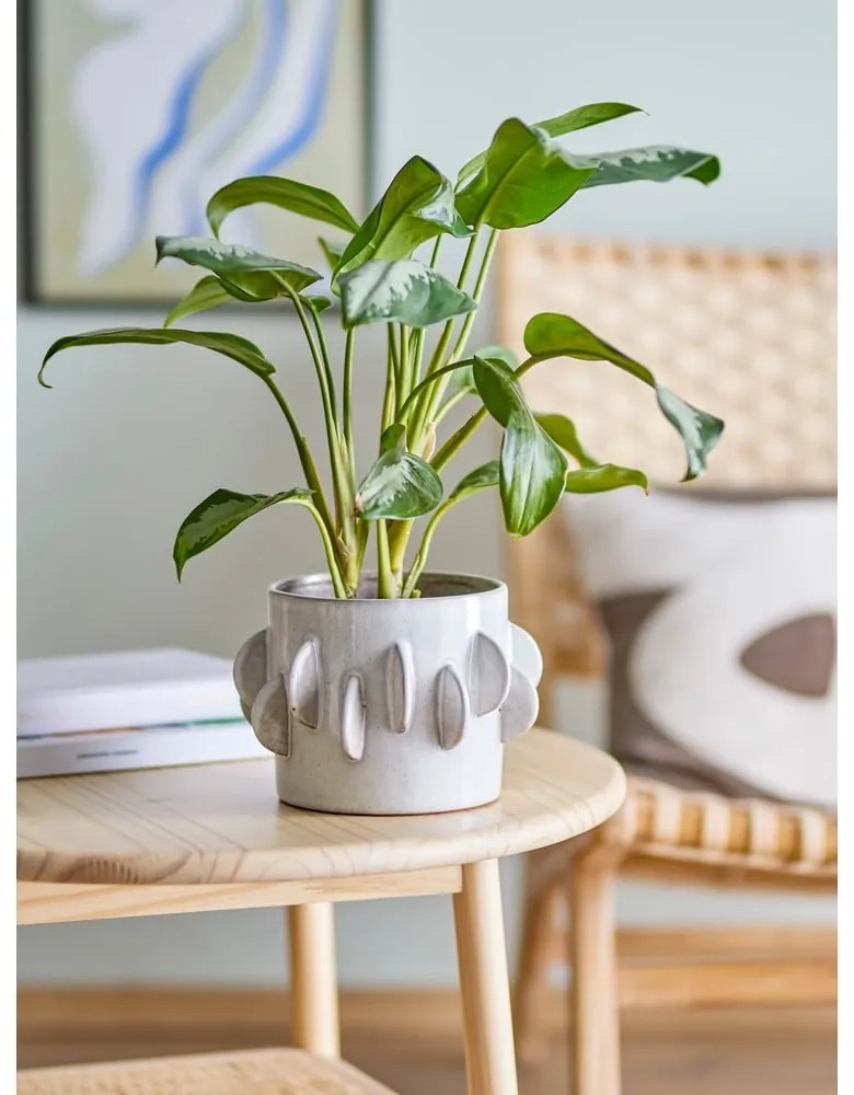 Coprivaso in gres ø 18 cm Roza - Bloomingville