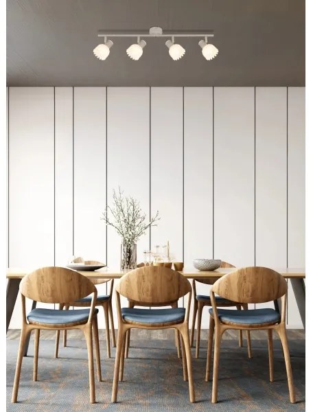 Globo 54317-4 - Faretto PLANTA 4xE14/40W/230V