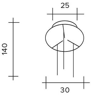 BEBA Montatura Tonda 3 Luci Sforzin illuminazione Accessori
