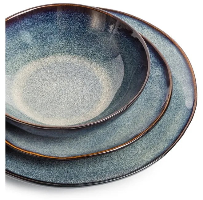 Set da pranzo in gres 24 pezzi Royal - Bonami Selection