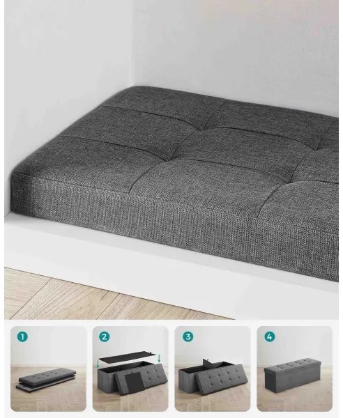 Panca SULTAN grigio scuro