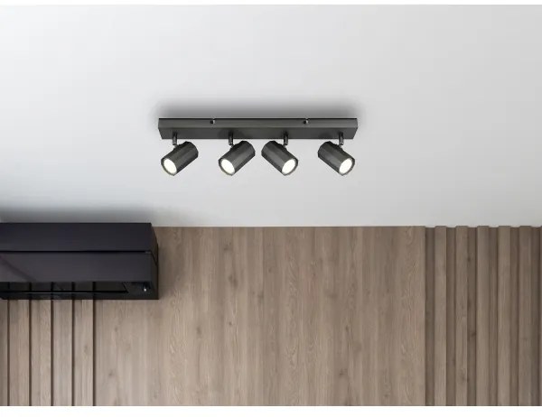 Globo 57918-4 - Faretto JAMES 4xGU10/25W/230V