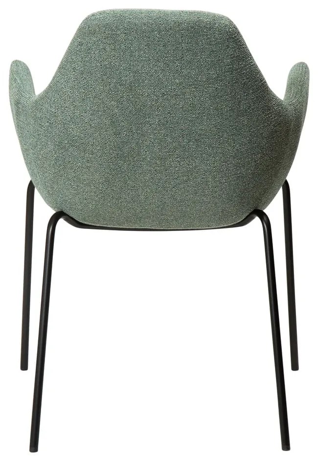 Poltrona verde chiaro in tessuto bouclé Zimmer - DAN-FORM Denmark