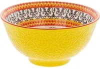 Ciotola in ceramica Kaori 15x15x7 cm giallo