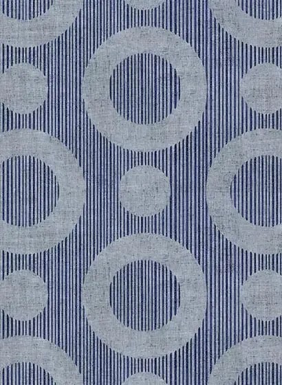 Moooi for Arte Carta da parati Umbrella Squid - MO2064 - Indigo