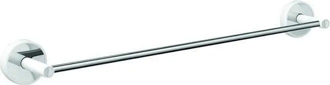 Kamalu - Portasalvietta barra 50cm colore bianco linea Kaman LEFO-70