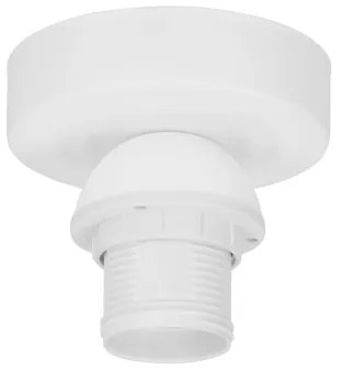 Plafoniera NATIA 1xE27/60W/230V bianco/marrone