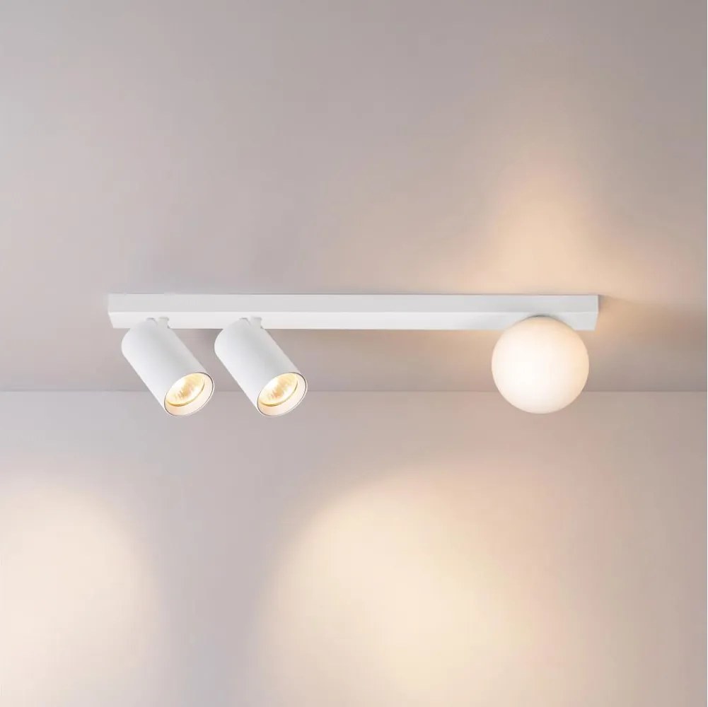 Brilagi - Faretto SELE BALL 2xGU10/30W/230V + 1xG9/10W bianco