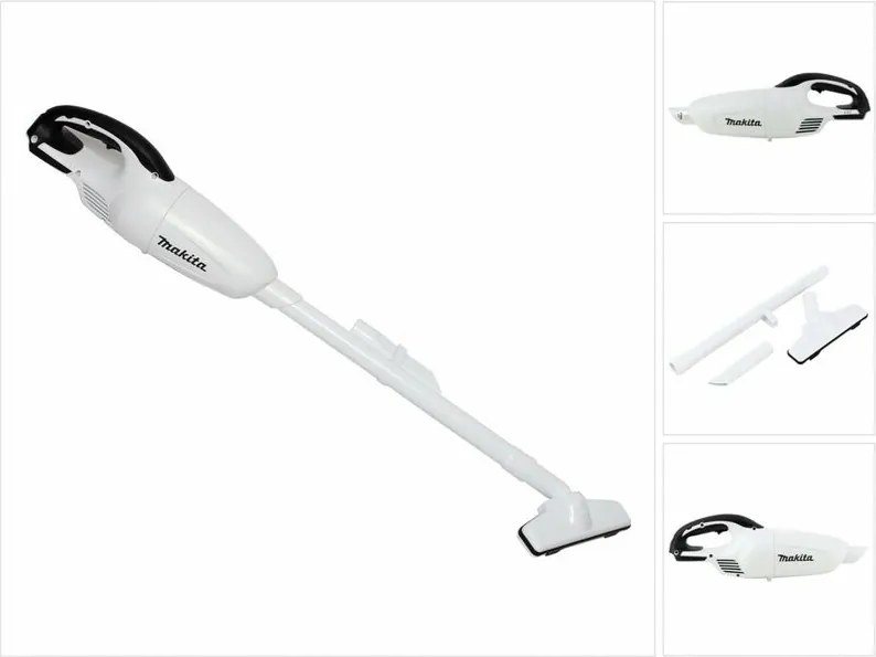 Bcl 180 zw Aspirapolvere a batteria 18V bianco - senza batterie, senza caricabatterie - Makita