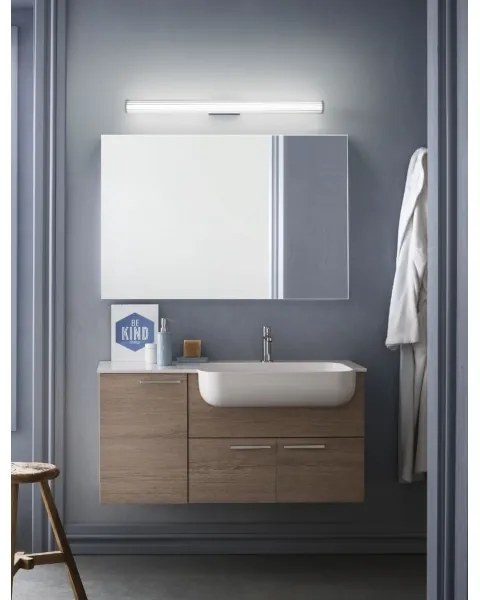 Redo 01-2593 - Lampada LED per specchio da bagno RIGAL, 18W/230V, IP44, cromo/bianco