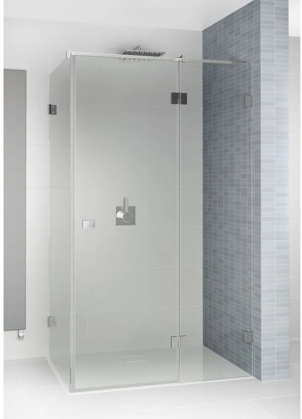 Riho Scandic box doccia 120x100 cm rettangolare cromo lucida/vetro trasparente G001068120