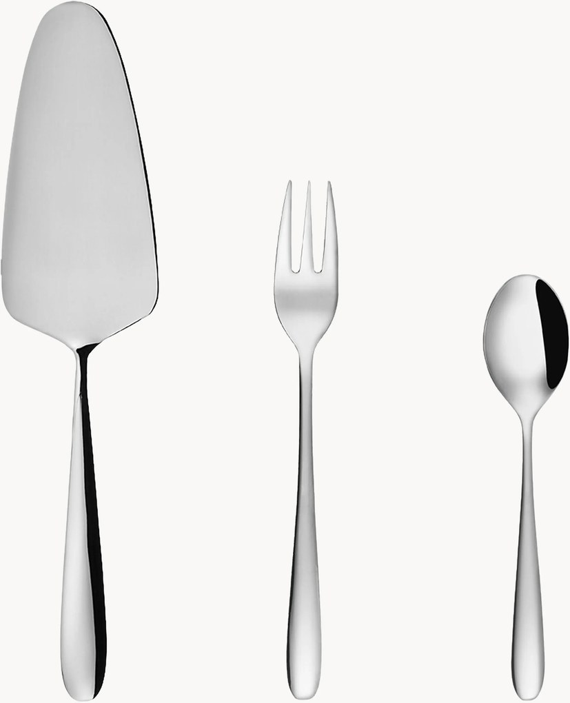Servizio di posate per torta argentate Tulip, 6 persone (13 pz)