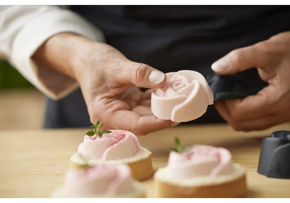 Set di stampi per muffi in silicone 6 pz Rose - Blomsterbergs