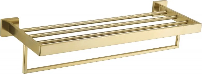 Mexen Vox mensola per asciugamani, oro - 707020-55