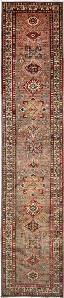 Kazak Tappeto orientale 420 x 90 (Pakistan) Annodato A Mano