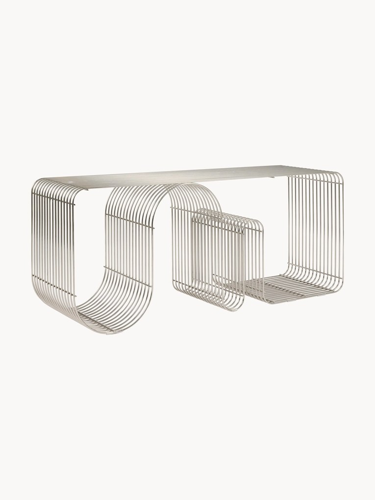 Panca in metallo Curva