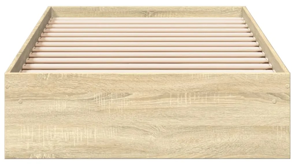 Giroletto cassetti rovere sonoma 100x200 cm legno multistrato