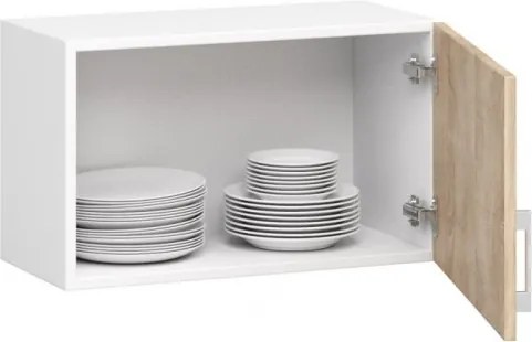 Cucina Lineare 240 Cm Moderna Componibile Rovere Effetto Legno Tania