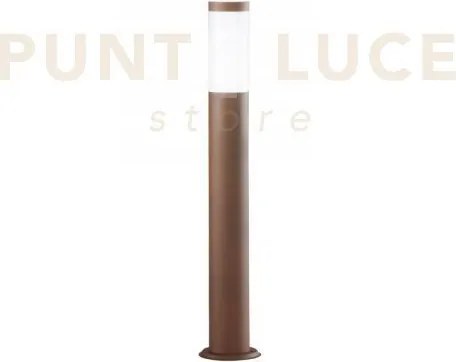 Paletto tokyo bronzo 1 luce attacco e27 ip44 11,5x70cm in acciaio inox