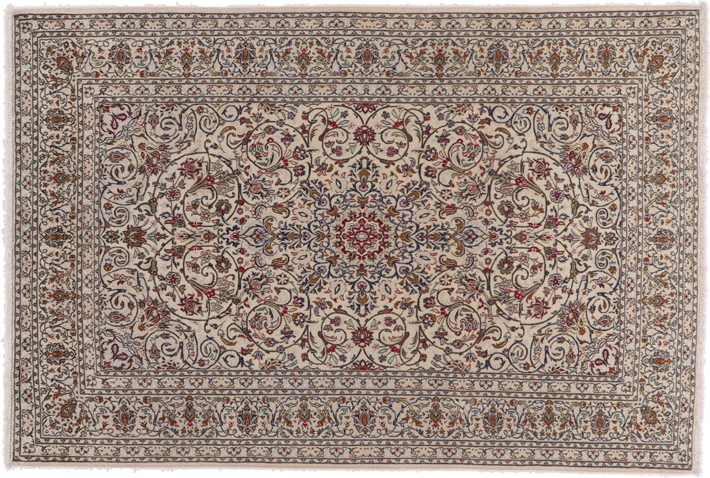 Kashan Tappeto 300x210 (Iran) Annodato A Mano