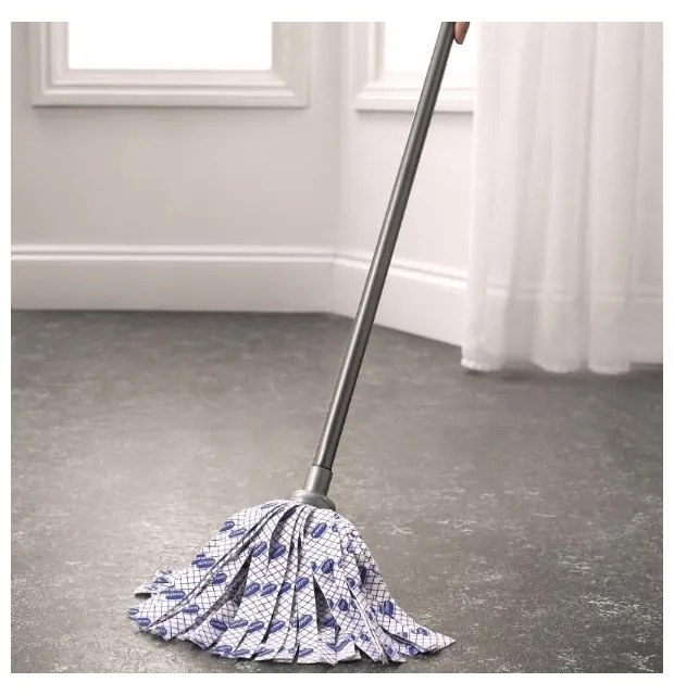 Testa di mocio blu e bianca Rivera - Addis