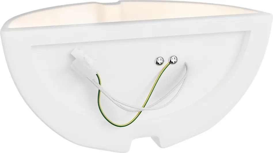 Applique da Parete G9 CONFINE in Gesso Pitturabile