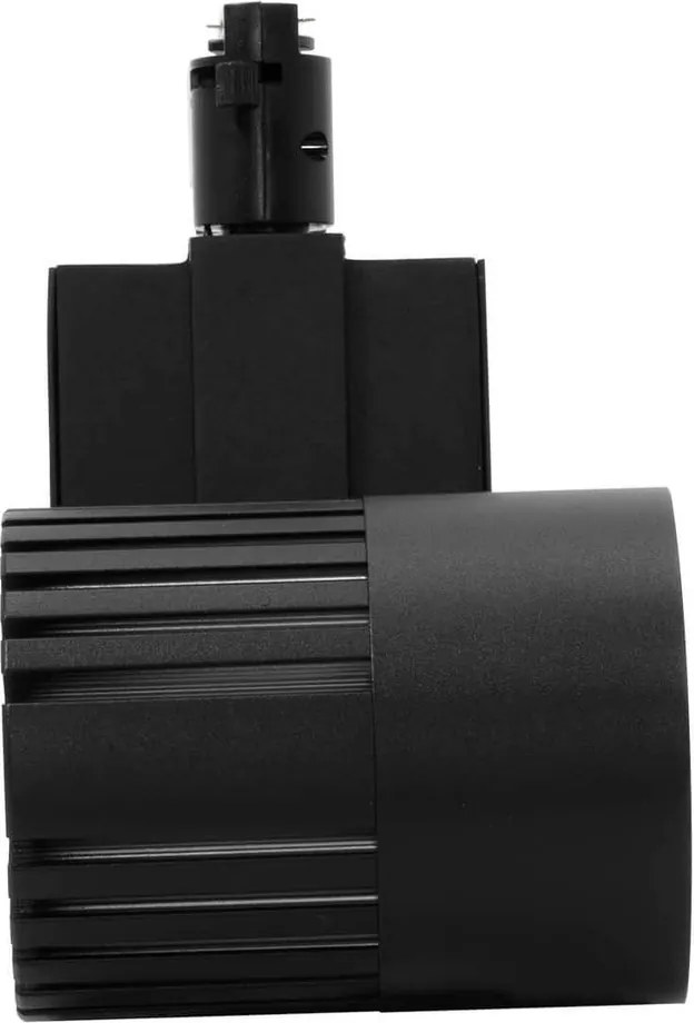 Faretto LED 40W per Binario Monofase CRI92 125lm/W 100° - Nero Colore Bianco Caldo 2.700K