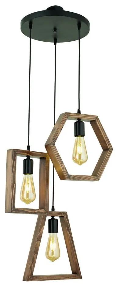 Lampada a sospensione in legno di carpino Simetri - Opviq lights