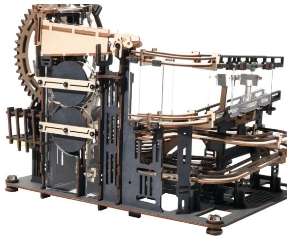 RoboTime - 3D puzzle a binario di marmo Città degli ostacoli