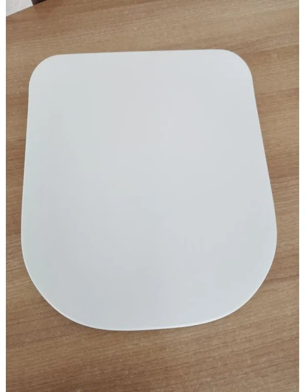 Copriwater Tuttoevo rettangolare dedicato per serie sanitari OLYMPIA CERAMICA con chiusura rallentata in duroplast bianco