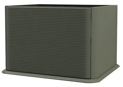 Mobile da bagno sotto lavabo Bohemia verde opaco laccato L 64 x H 42 x P 50 cm 1 cassetto, lavabo non incluso